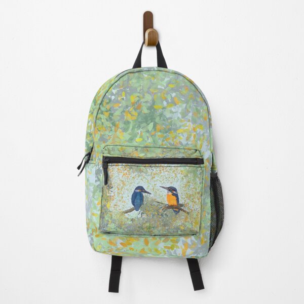 Item preview, Two little kingfishers sitting in the tree designed and sold by Diane Hunter Art.