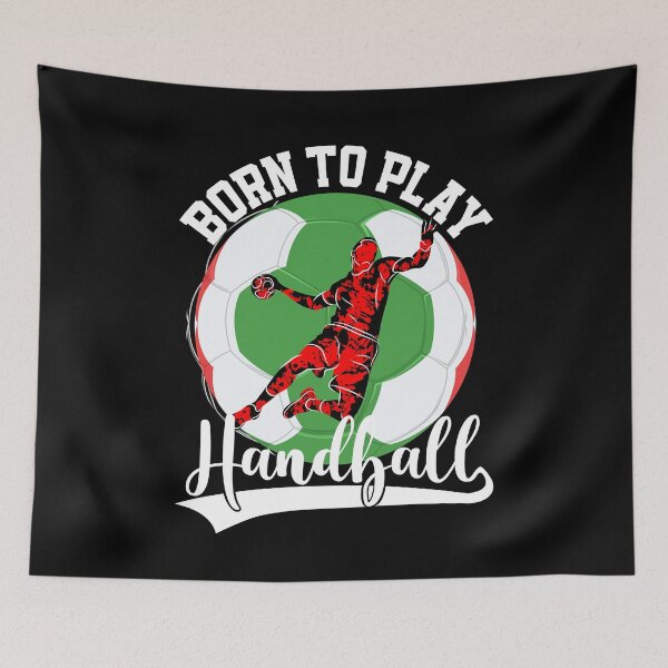 Item preview, Handball Player Circle Runner Back room designed and sold by besTmanuFacture.