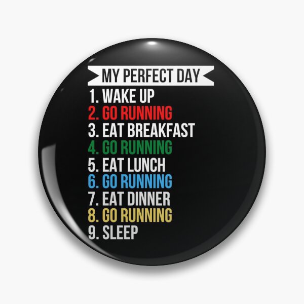 Item preview, My Perfect Day Go Running designed and sold by Sonatablue.