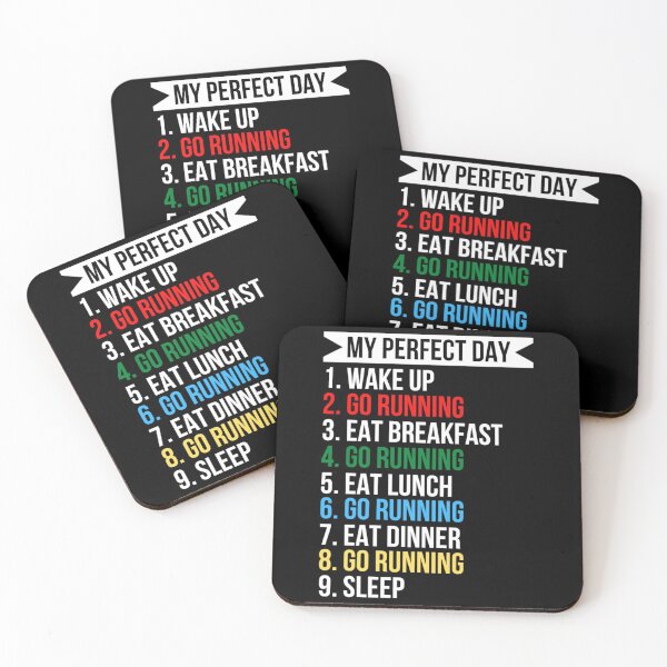 Item preview, My Perfect Day Go Running designed and sold by Sonatablue.
