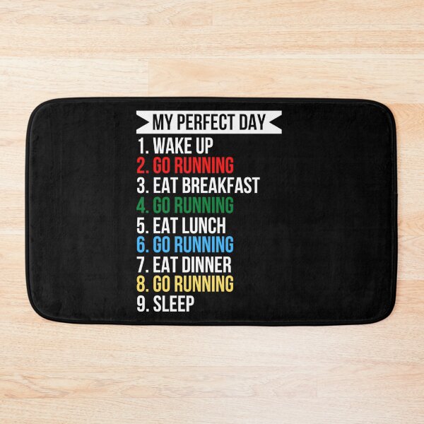 Item preview, My Perfect Day Go Running designed and sold by Sonatablue.