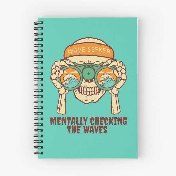 Item preview, Skull surfing designed and sold by MichiMuenzi.