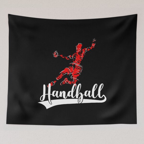 Item preview, Handball Player Circle Runner Back room designed and sold by besTmanuFacture.