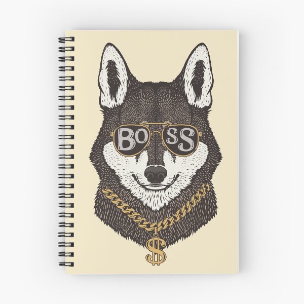 Item preview, Cool Wolf Boss designed and sold by dimakrukart.