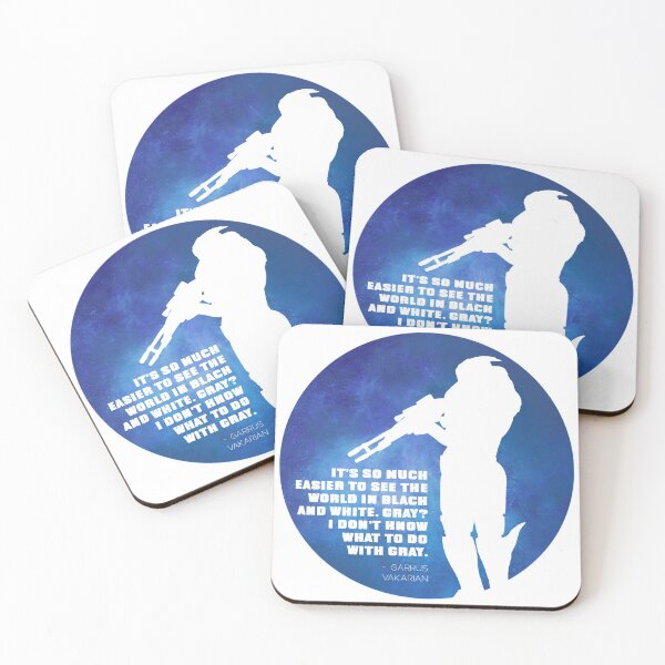 Item preview, Garrus Vakarian Nebula Quote designed and sold by Tash Bentley.