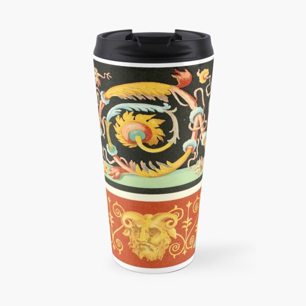 Wanddekoration aus Pompeji Thermobecher
