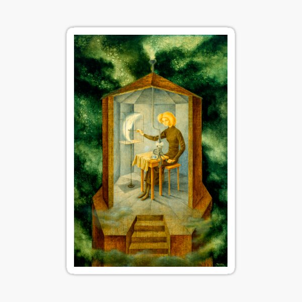 Star Maker, by Remedios Varo Sticker