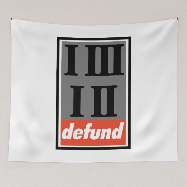 Aperçu de l'œuvre 1312 Defund créée et vendue par KBwiththeTees.