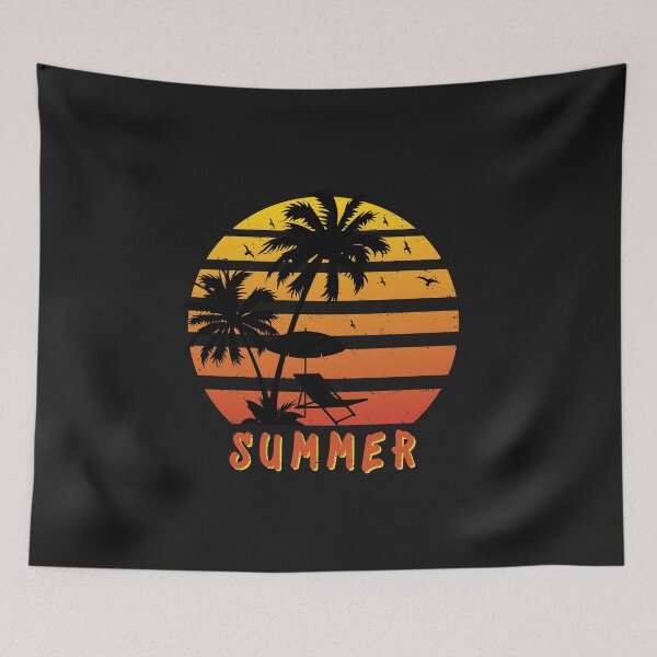 Item preview, Summer lover and Welcome Summer :vintage sunset summer  designed and sold by remonss.
