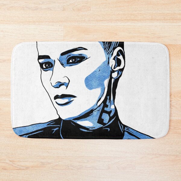 Item preview, Drummer Blue and White Comic designed and sold by orionlodubyal.