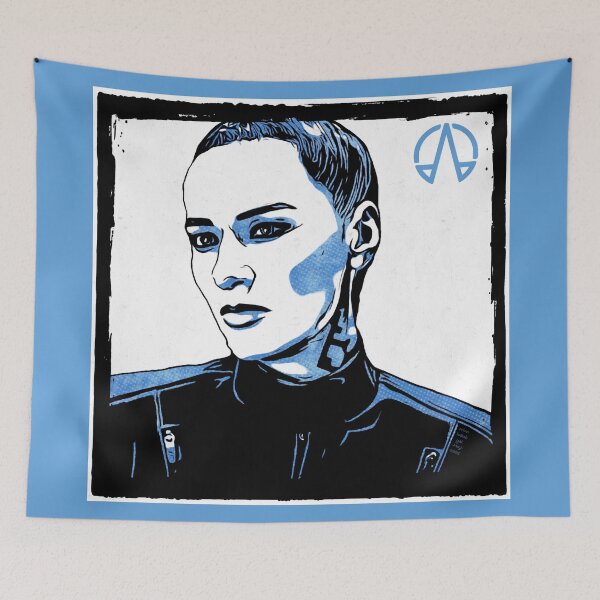 Item preview, Drummer Blue and White Comic designed and sold by orionlodubyal.