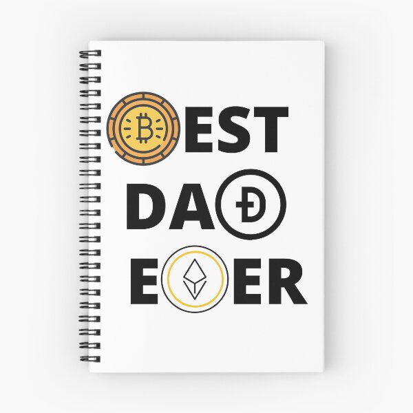 Item preview, Best Dad Ever Cryptocurrency Bitcoin Ethereum Dogecoin designed and sold by BeckySageLife.