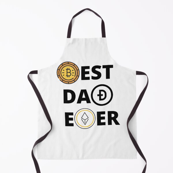Item preview, Best Dad Ever Cryptocurrency Bitcoin Ethereum Dogecoin designed and sold by BeckySageLife.