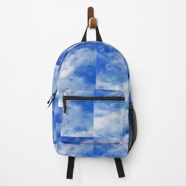 Item preview, Happy Cloudy Sky - Blue Cloud Sky Pattern designed and sold by WildBerryArt.