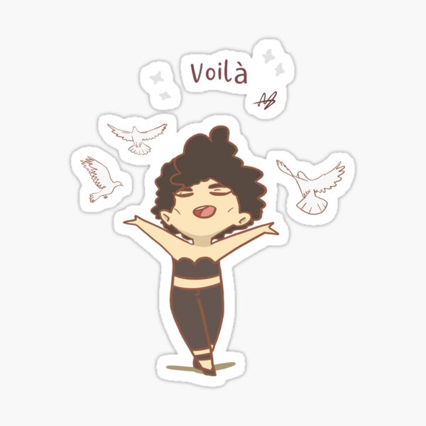 Barbara, France, ESC (eurovision) 2021 Sticker