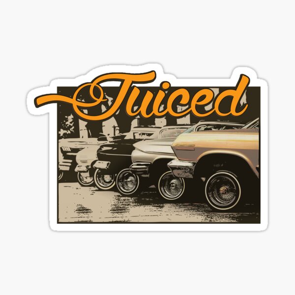 Juiced lowrider collection Sticker