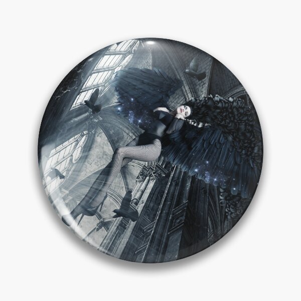 Item preview, Dark Gothic Angel designed and sold by KarinClaessonArt.