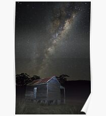 Scenic Rim Gold Poster