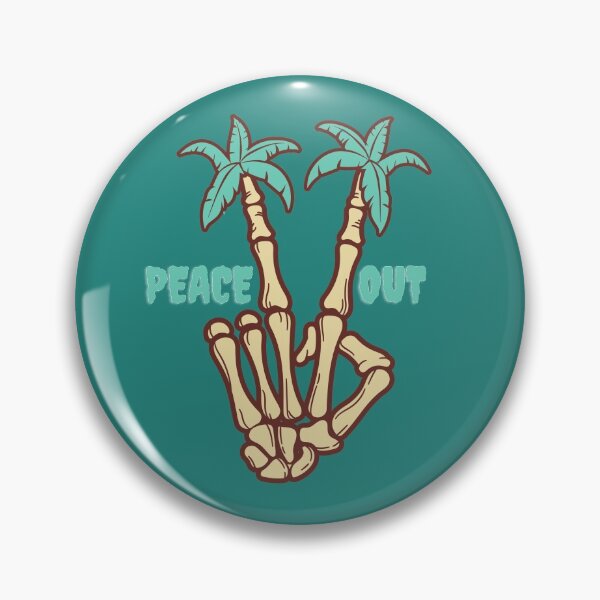 Item preview, Peace OUT skeleton designed and sold by MichiMuenzi.
