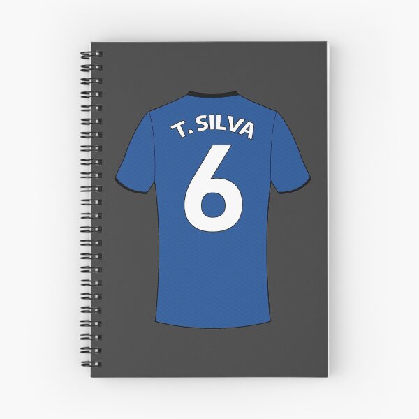 Item preview, Thiago Silva football jersey designed and sold by Justtrendytees.