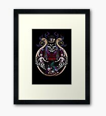Dr Moonboots travelling medicine show. Framed Print