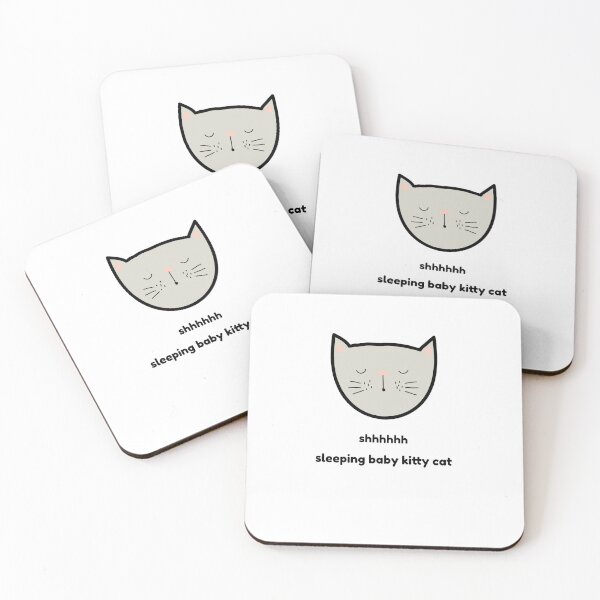 Item preview, Sleeping Baby Kitty Cat - Kittehs Napping designed and sold by Purrfecta.