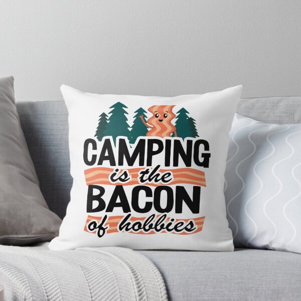 Item preview, Camping Is The Bacon Of Hobbies Funny Outdoor Gift Vintage designed and sold by Stronzi.
