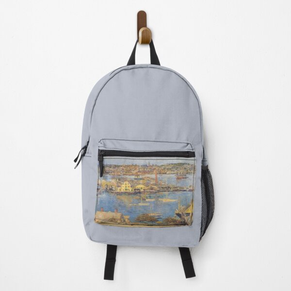 Item preview, Gloucester Harbor 1899 - Hassam Artwork Reproduction designed and sold by molamode.