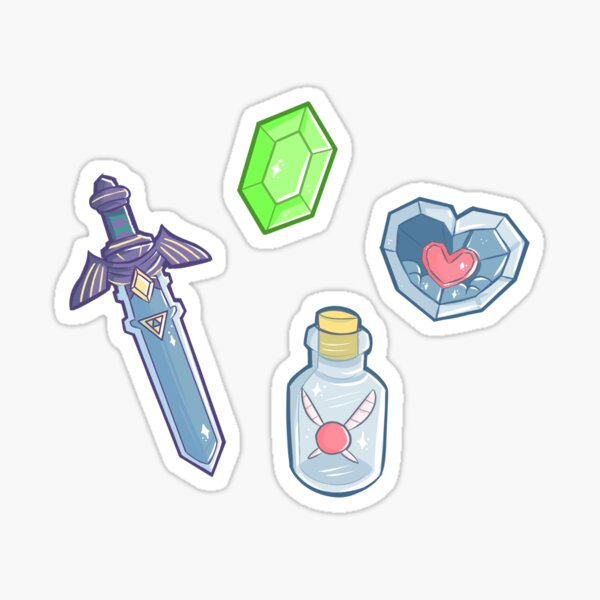 Gaming Items Stickers Sticker