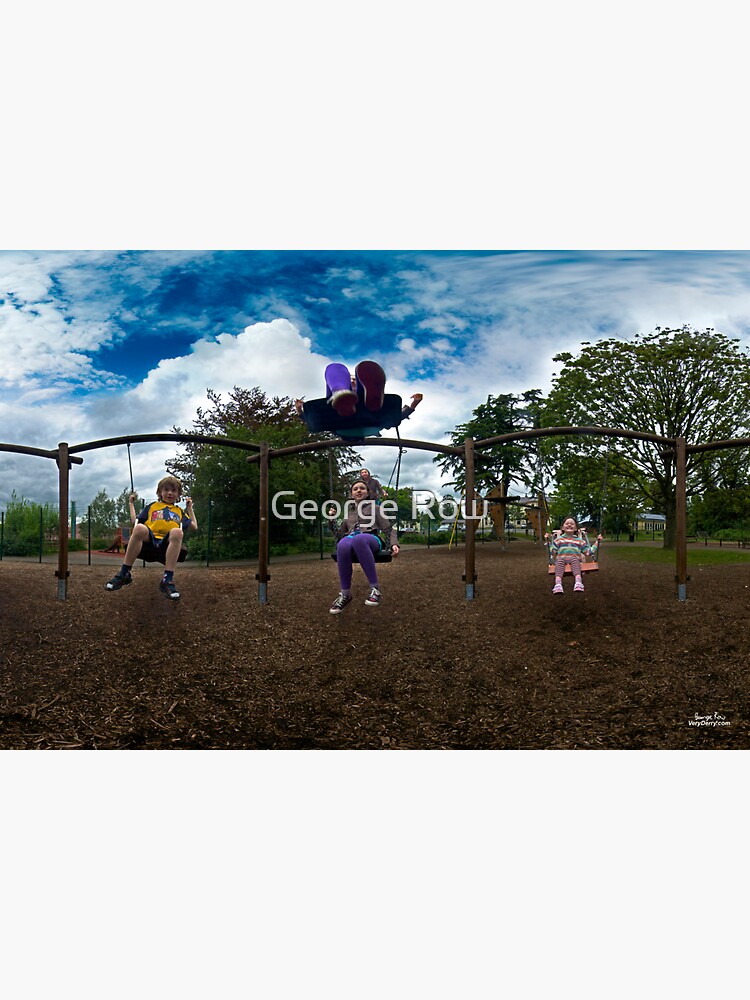 3 Kids on a Swing by VeryIreland