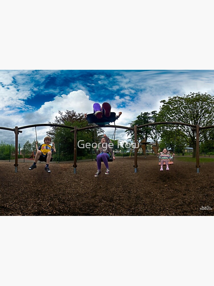 3 Kids on a Swing by VeryIreland