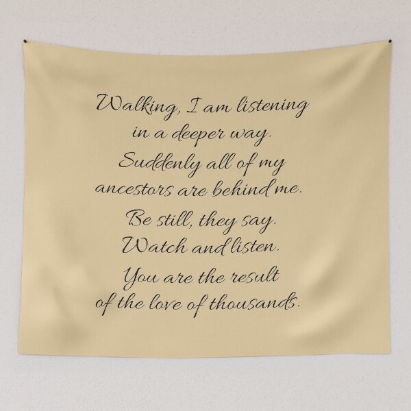 Item preview, Ancestors quote designed and sold by ChristaMY.
