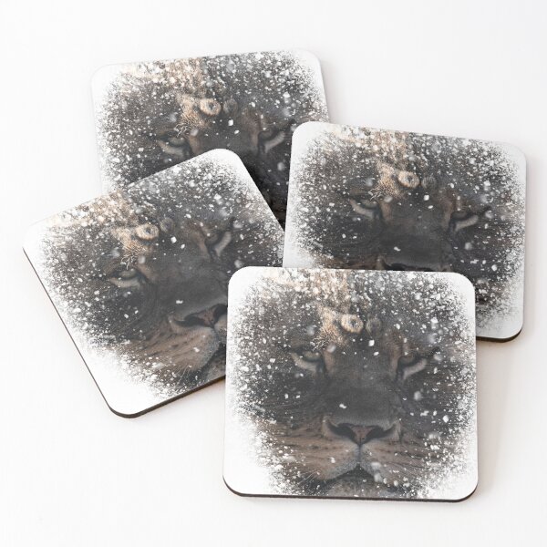 Item preview, The lion in snow designed and sold by Libor Paulík.