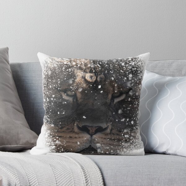 Item preview, The lion in snow designed and sold by Libor Paulík.