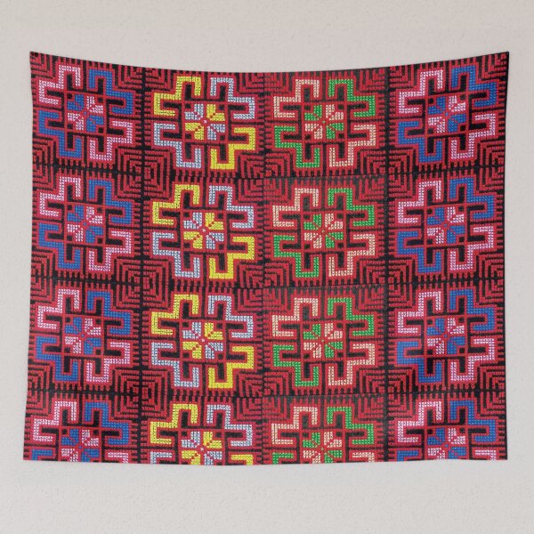Aperçu de l'œuvre Broderie palestinienne, Palestine libre, tatreez créée et vendue par Venus Palestine.