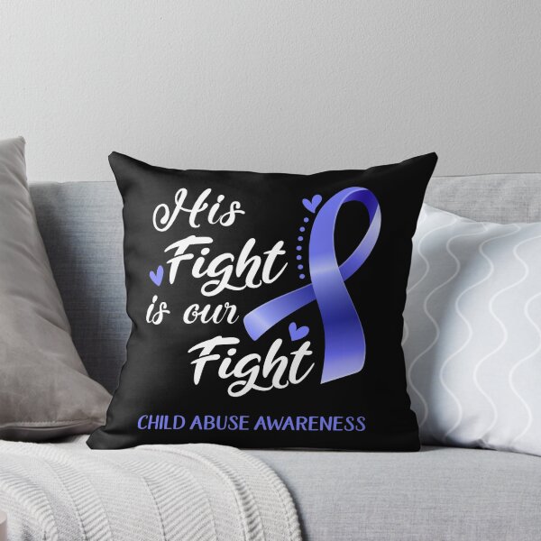 Item preview, His Fight Is Our Fight Child Abuse Awareness designed and sold by hvoid41.