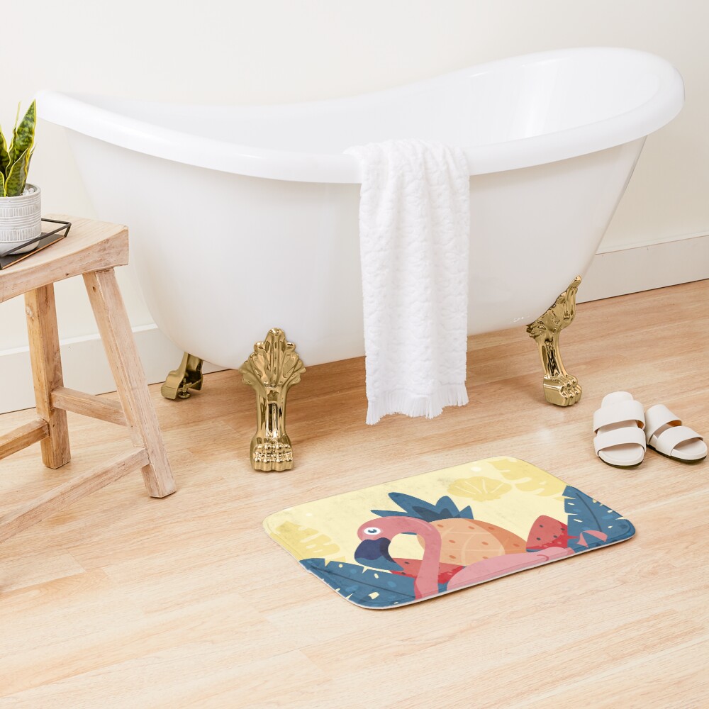 Item preview, Bath Mat designed and sold by RedGraph.