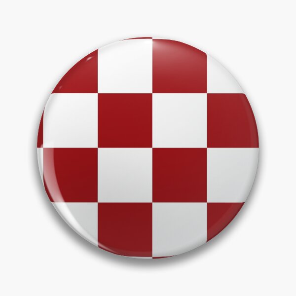 Aperçu de l'œuvre Red and White Checker Board Pattern créée et vendue par JupiterCyclops.