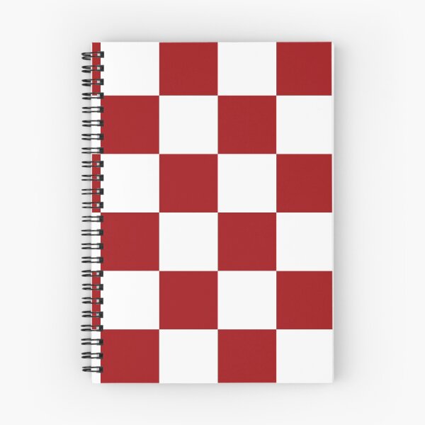 Artikelvorschau, Red and White Checker Board Pattern entworfen und verkauft von JupiterCyclops.