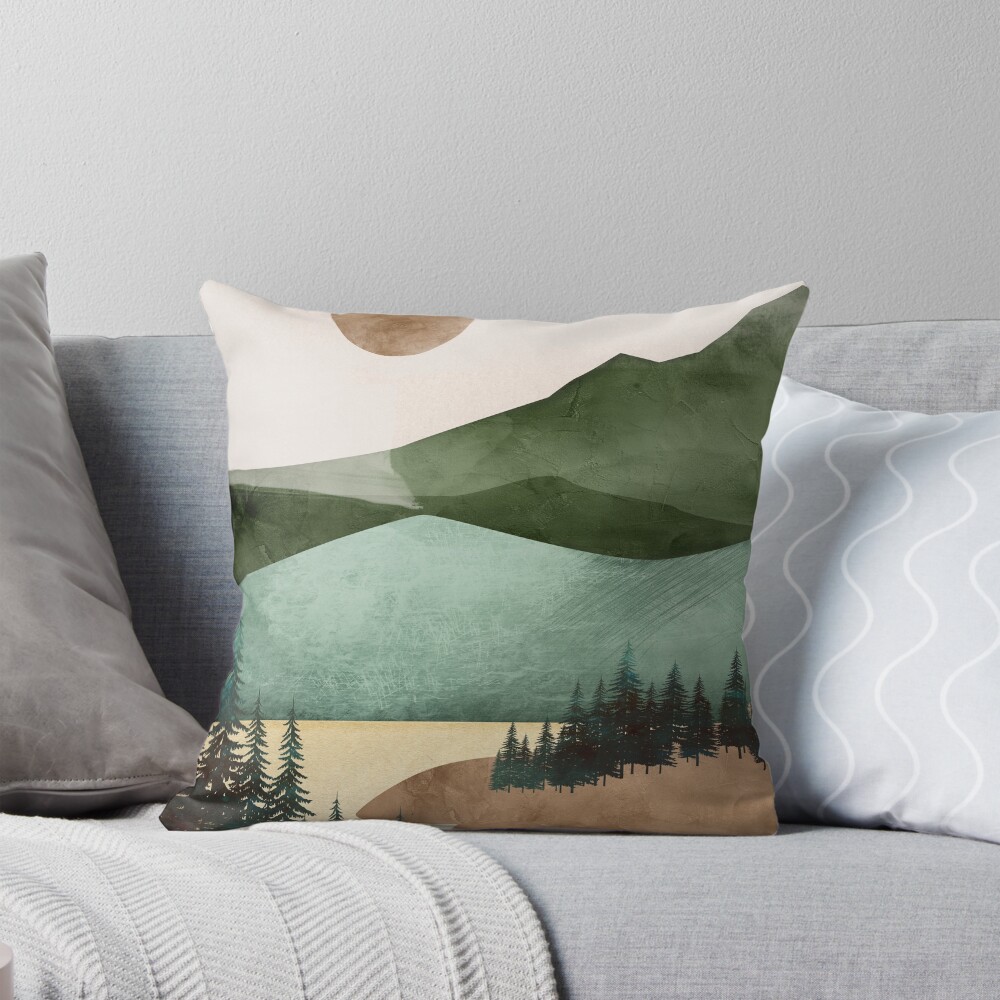Vista previa del artículo con la obra «Cojín», diseñado y vendido por ThingDesign.