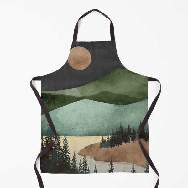 Item preview, Abstract Art Landscape Night Scene designed and sold by ThingDesign.