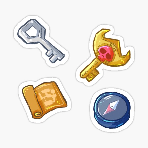 RPG Dungeon Items Stickers Sticker
