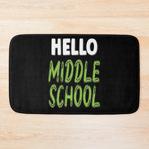 Item preview, Hello Middle School, Graduation Day Elementary School designed and sold by orangeblue21.