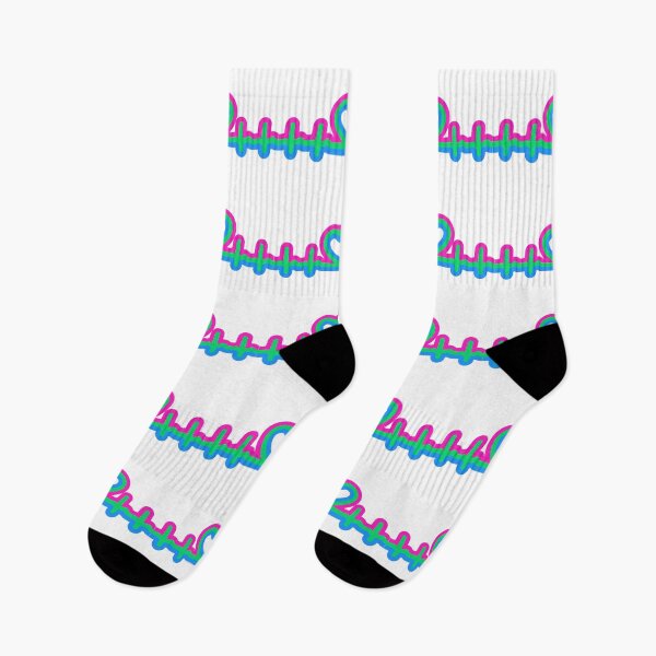 Item preview, Polysexual Pride Heartbeat designed and sold by Heartbeatsalad.