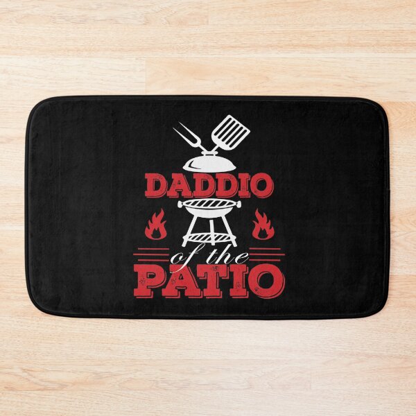 Item preview, Daddio Of The Patio, BBQ grill party, funny father's day gifts, funny camping,  designed and sold by AmalGr.