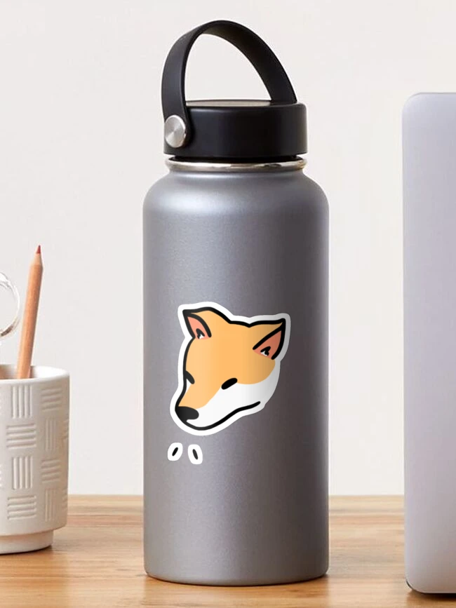 Thumbnail 1 of 3, Sticker, Shiba Inu designed and sold by Reeseworks.