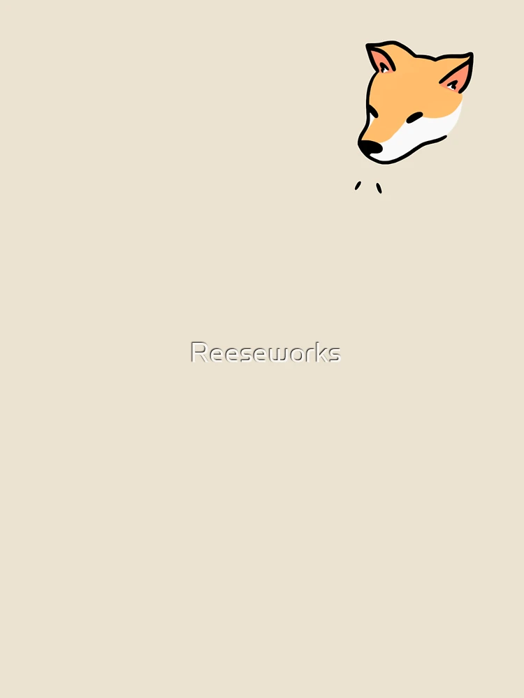 Thumbnail 4 of 4, Relaxed T-Shirt, Shiba Inu designed and sold by Reeseworks.