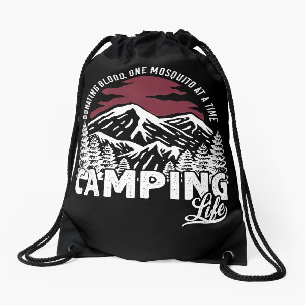 Item preview, funny camping sayings  designed and sold by AlienBeeOutdoor.
