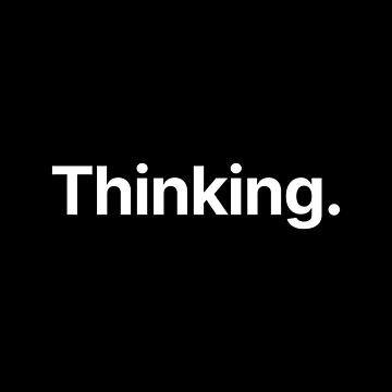 Artwork thumbnail, Thinking by Create-