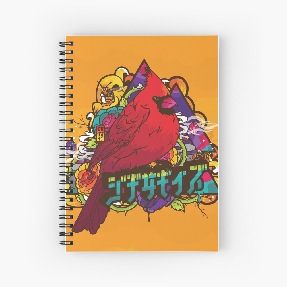 Aperçu de l'œuvre Cahier à spirale créée et vendue par j3concepts.